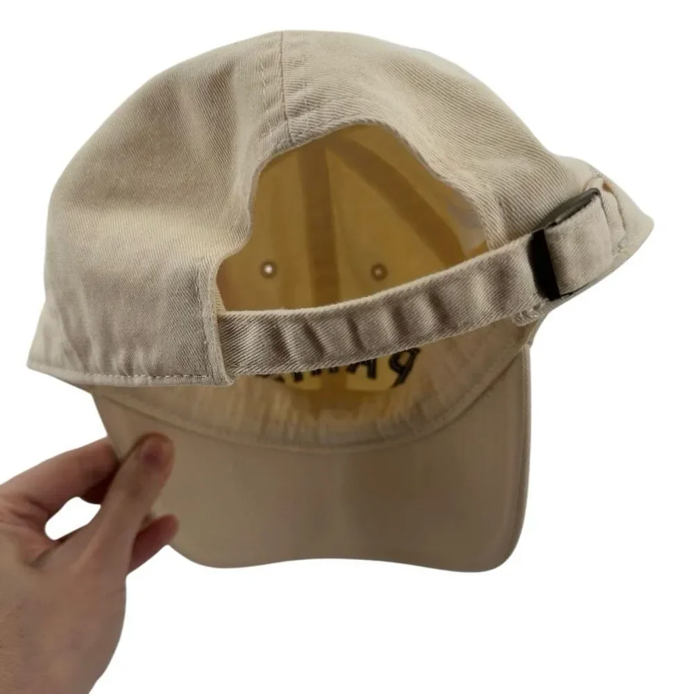 Antropologie American Needle The Wanderlust Paris Baseball Cap OS Cream Navy NWT - Picture 7 of 8